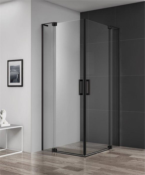 Душевой уголок Cezares SLIDER-A-2-70/80-C-NERO SLIDER-A-2-70/80-C-NERO - фото 175353
