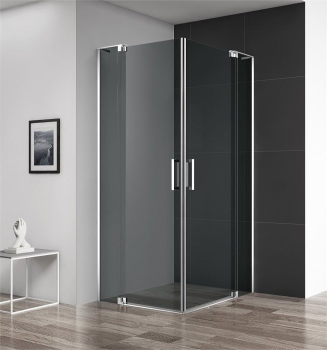 Душевой уголок Cezares SLIDER-A-2-100/110-GRIGIO-Cr SLIDER-A-2-100/110-GRIGIO-Cr - фото 175362