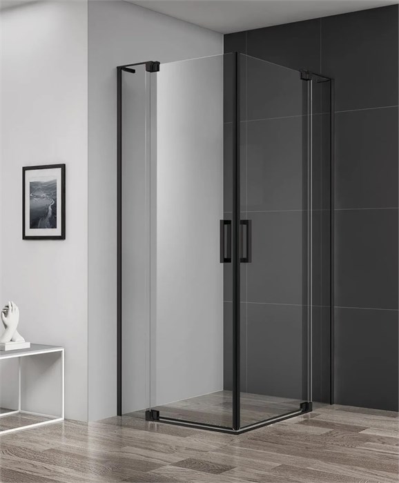 Душевой уголок Cezares SLIDER-A-2-90/100-C-NERO SLIDER-A-2-90/100-C-NERO - фото 175636