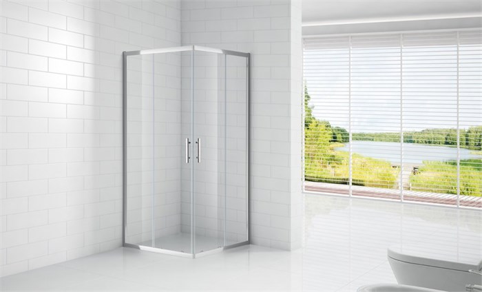 Душевой уголок Cezares ECO-O-A-2-90-C-Cr ECO-O-A-2-90-C-Cr - фото 175765