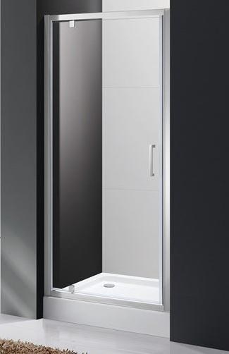 Дверь в проём Cezares MOLVENO-BA-1-90-C-CR-IV, 90х195, профиль хром, стекло прозрачное MOLVENO-BA-1-90-C-Cr-IV - фото 176104