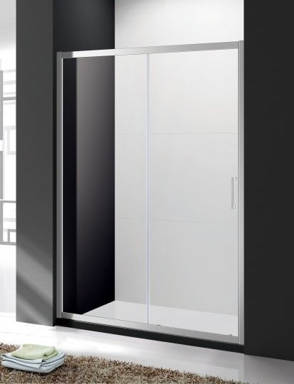 Душевая дверь Cezares MOLVENO-BF-1-110-C-Cr-IV, 110х195, профиль хром, стекло прозрачное MOLVENO-BF-1-110-C-Cr-IV