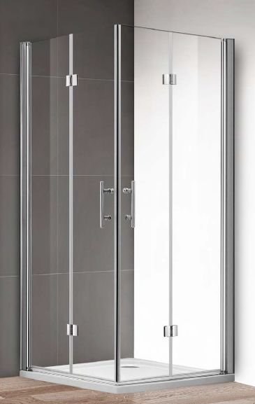 Душевой уголок Cezares ECO-O-ASH-2-80/90-C-Cr ECO-O-ASH-2-80/90-C-Cr - фото 176756