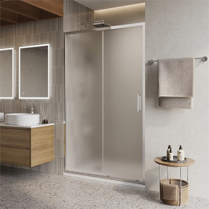 Дверь в проём BelBagno LUCE-BF-1-120-P-Cr LUCE-BF-1-120-P-Cr - фото 177062