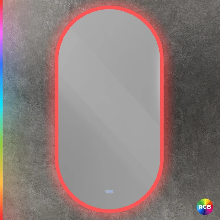 Зеркало с функцией памяти CEZARES CZR-SPC-ELS-550-1050-RGB-TCH 191326
