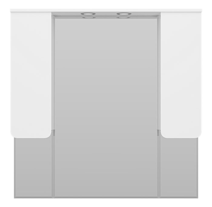 Зеркальный шкаф Misty Чегет 105 П-Чег-02105-01Л - фото 179363