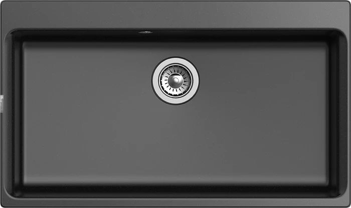 RIVELATO Мойка AXEL 90  1-чаша 870*520мм nero арт. Х-90 nero