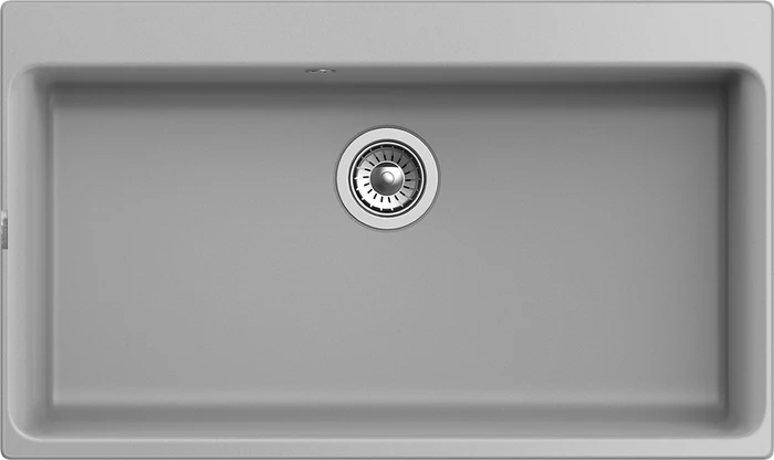 RIVELATO Мойка AXEL 90  1-чаша 870*520мм grigio metallizzato арт. Х-90 grigio metallizzato