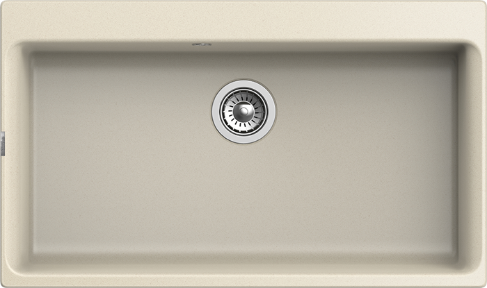 RIVELATO Мойка AXEL 90  1-чаша 870*520мм beige scuro арт. Х-90 beige scuro - фото 180558