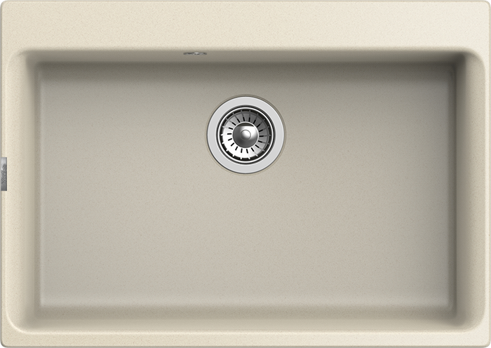RIVELATO Мойка AXEL 70  1-чаша 730*520мм beige scuro арт. Х-70 beige scuro - фото 180562