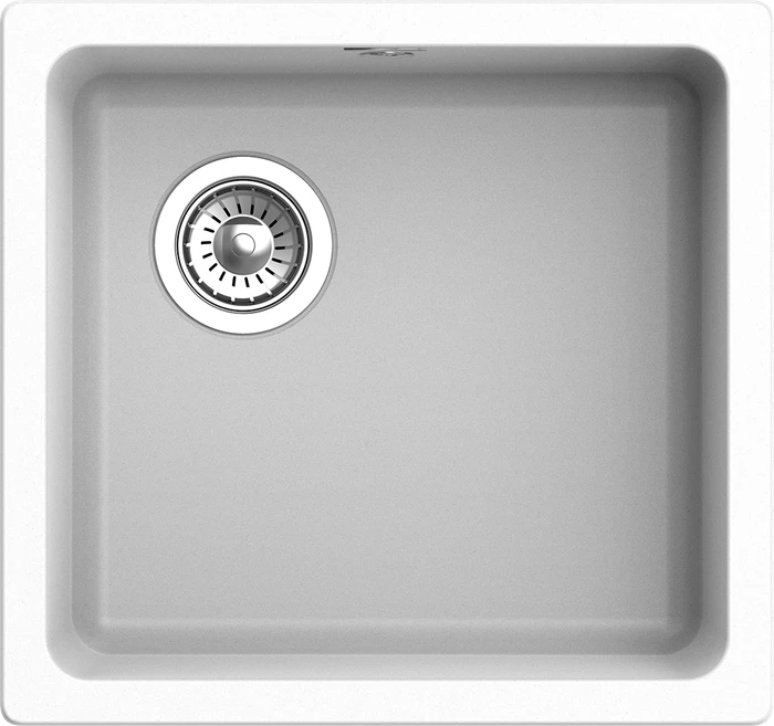 RIVELATO Мойка BERKANA 45 подст.монтаж 1-чаш 485*455 brina арт. BK-45 brina