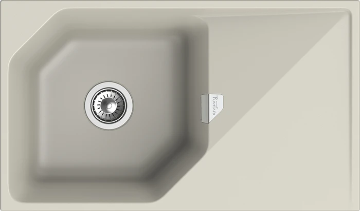 RIVELATO Мойка LOCUS 85  1-чаш 850*500 topazio арт. LS-85 topazio