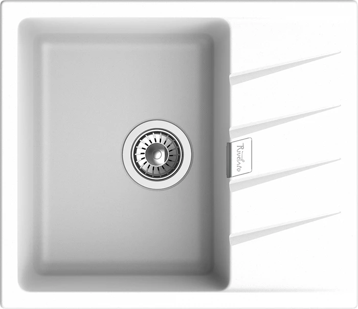 RIVELATO Мойка RAUM 58  1-чаша 580*500мм brina арт. RM-58 brina