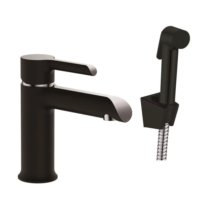 Смеситель для раковины с гигиеническим душем Haiba (HB12805-7) HB12805-7