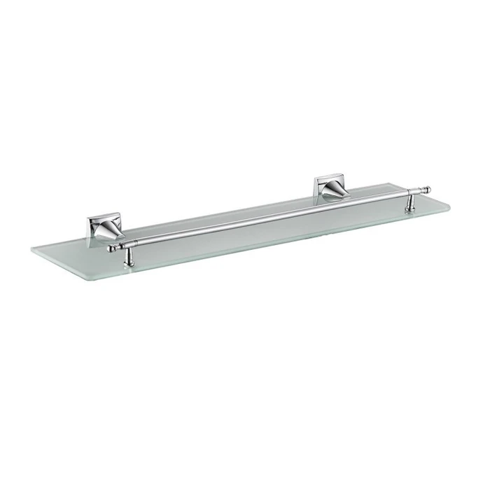 Полка стеклянная Haiba хром (HB8507) HB8507