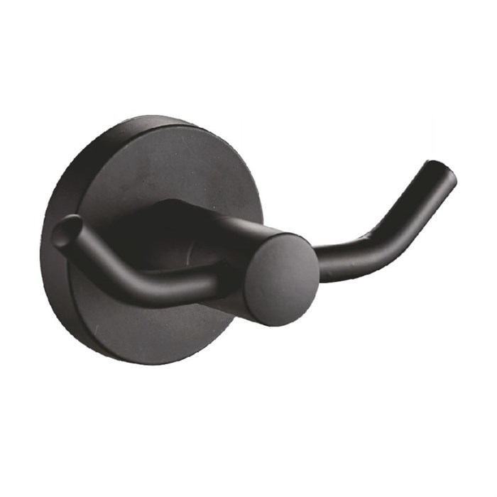 Крючок для ванной комнаты Haiba черный (HB8705-2) HB8705-2 - фото 181431