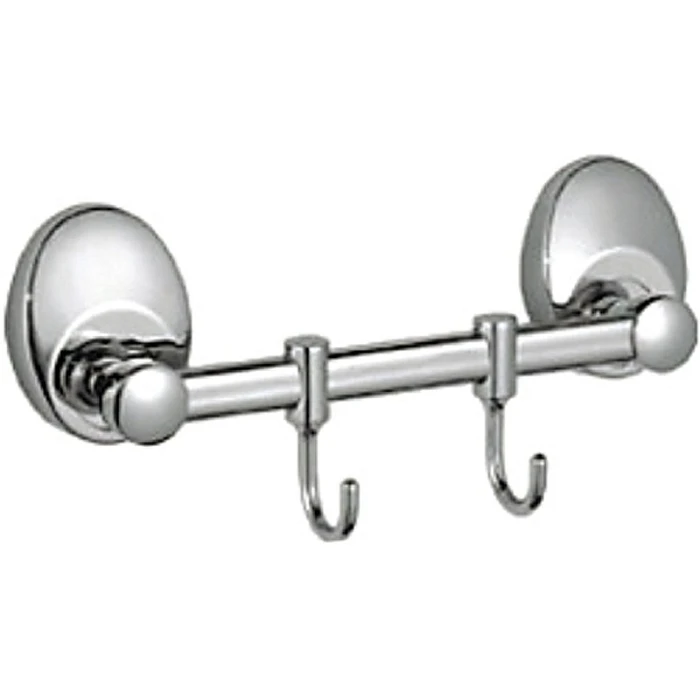 Планка с крючками для полотенец Haiba хром (HB1615-2) HB1615-2