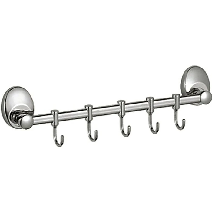 Планка с крючками для полотенец Haiba хром (HB1615-5) HB1615-5