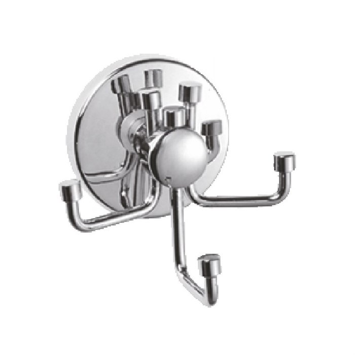Крючок для ванной комнаты Haiba хром (HB1705-3) HB1705-3 - фото 181445