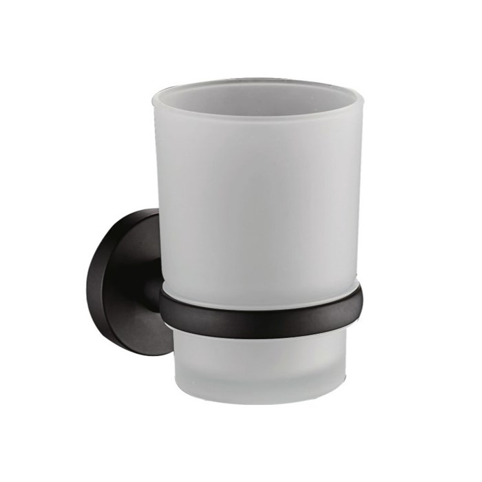 Стакан для ванной комнаты Haiba черный (HB8706) HB8706 - фото 181543