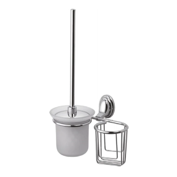 Ершик с держателем освежителя Haiba хром (HB1510-1) HB1510-1
