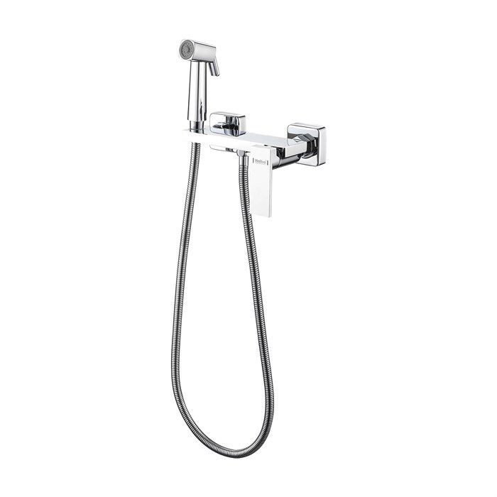 Гигиенический душ со смесителем Haiba хром (HB5517) HB5517 - фото 181807