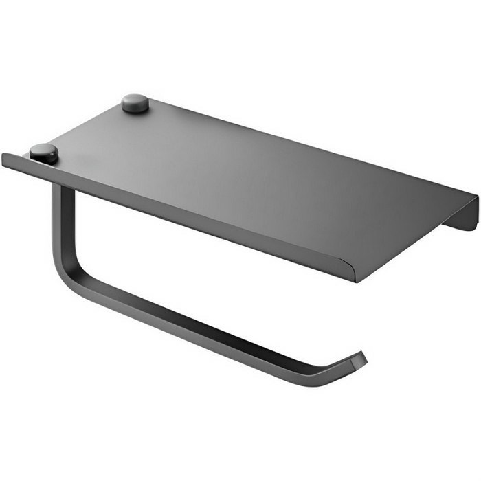 Держатель для туалетной бумаги HAIBA оружейная сталь (HB330-3) HB330-3