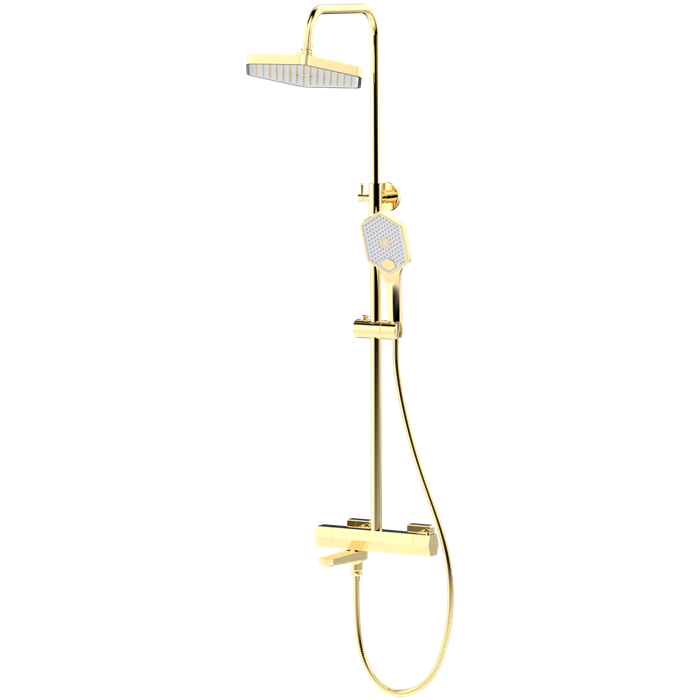 Душевая система HAIBA золотой (HB24726-5) HB24726-5