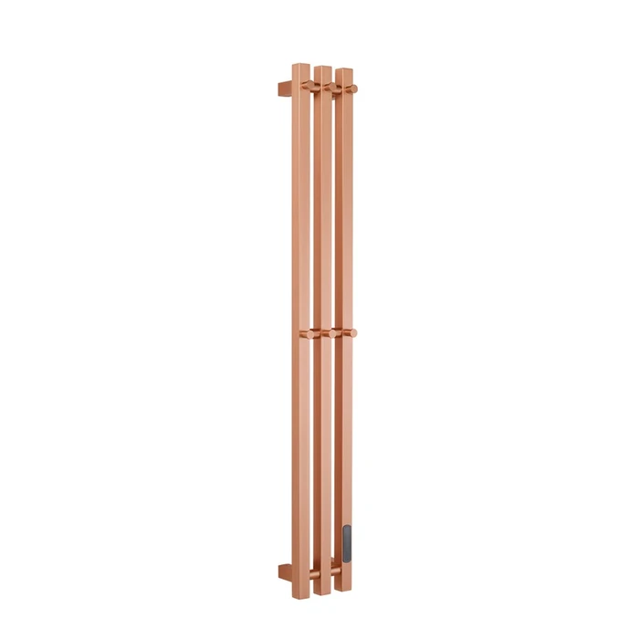 Полотенцесушитель электр. RAGLO R350.17.33 настенный сенсорный узкий с терм.регулят , матовая медь R350.17.33