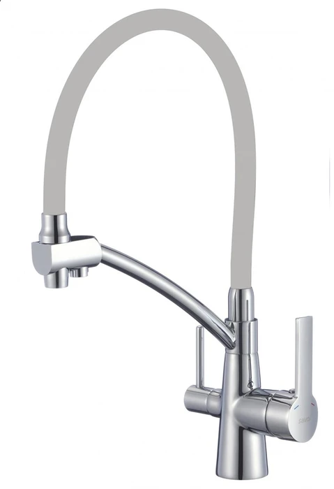 Смеситель хром для кухни под фильтр Savol (S-L1805-04) S-L1805-04