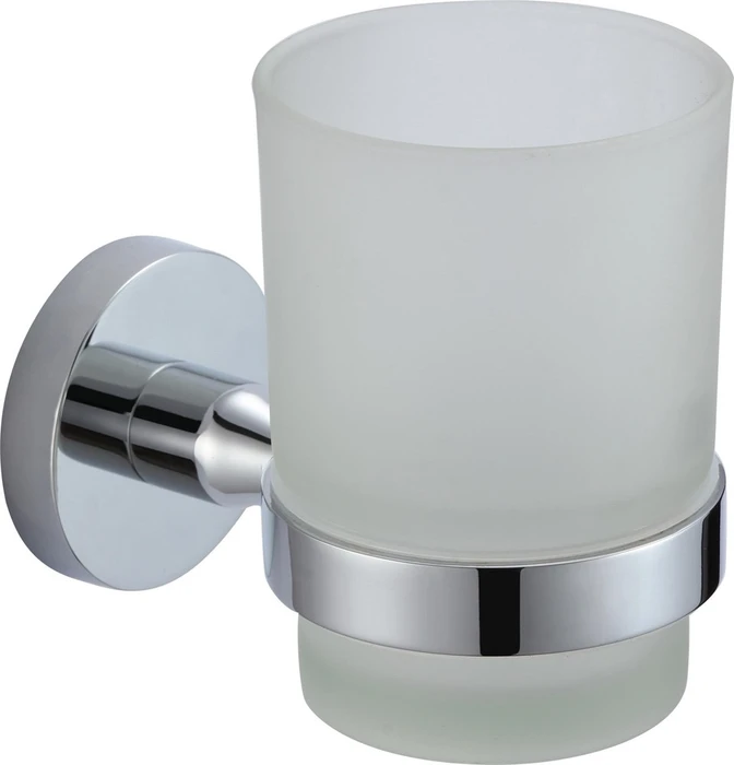 Стакан стеклянный с настенным держателем Savol 87 (S-008758) S-008758