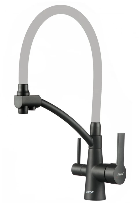 Смеситель для кухонной мойки под фильтр питьевой воды Savol (S-L1805H-04) S-L1805H-04