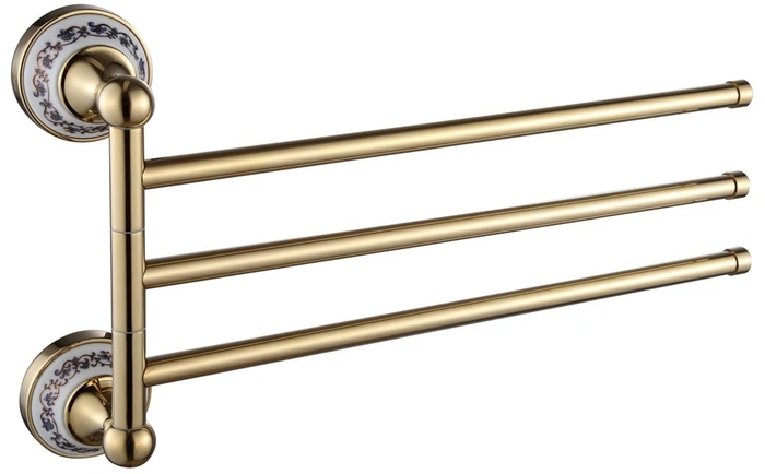 Держатель для полотенец поворотный (3-ой) Savol 68b (S-06803B) S-06803B