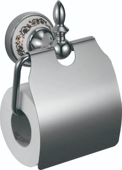 Держатель для туалетной бумаги с крышкой Savol 68а (S-06851A) S-06851A