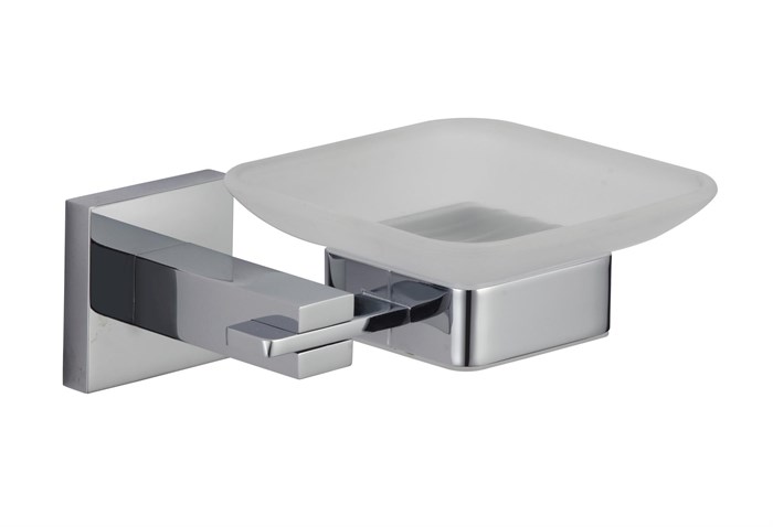 Мыльница стеклянная с настенным держателем Savol 65а (S-06559A) S-06559A - фото 182971