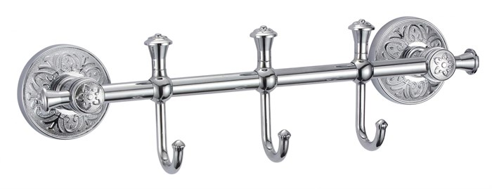 Планка с крючками (3 крючка) Savol 58а (S-005873A) S-005873A - фото 182977