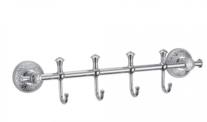 Планка с крючками (4 крючка) Savol 58а (S-005874A) S-005874A - фото 182994