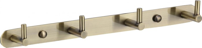 Планка с крючками (4 крючка) Savol (S-007214C) S-007214C