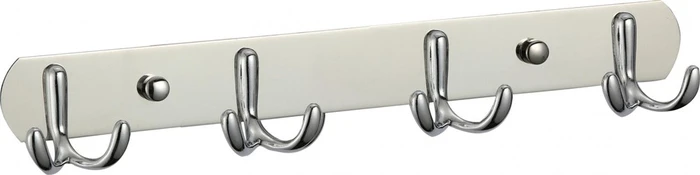 Планка с крючками (4 крючка) Savol (S-07204B) S-07204B
