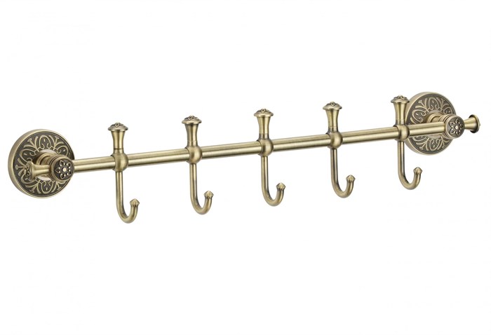 Планка с крючками (5 крючков) Savol 58с (S-005875C) S-005875C - фото 183018