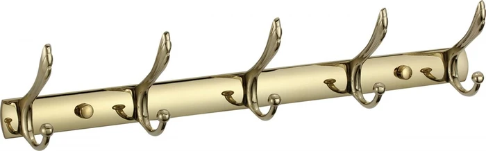 Планка с крючками (5 крючков) Savol (S-00115B) S-00115B