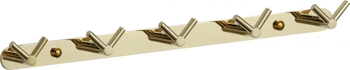 Планка с крючками (5 крючков) Savol (S-007225B) S-007225B