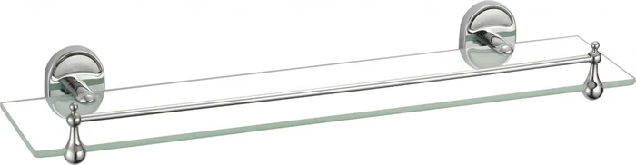 Полка прямая (стеклянная) 50 см Savol 70 (S-007091) S-007091