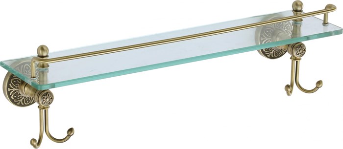 Полка прямая (стеклянная) 60 см Savol 58с (S-005891C) S-005891C - фото 183073