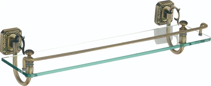 Полка прямая (стеклянная) 60 см Savol 64 (S-006491) S-006491