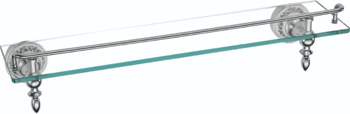 Полка прямая (стеклянная) 60 см Savol 68а (S-06891A) S-06891A - фото 183077