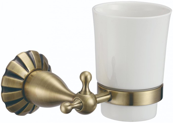Стакан Savol керамический с настенным держателем (S-08958C) S-08958C - фото 183169