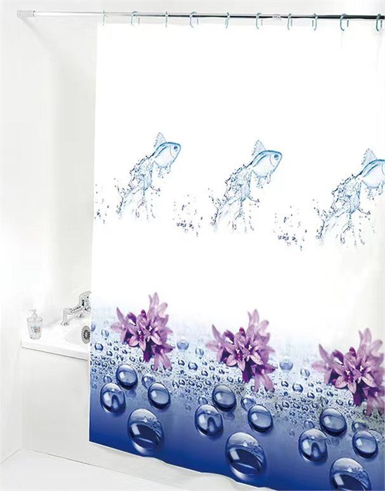 Штора для ванной комнаты Savol (S-TH8P05) S-TH8P05 - фото 183533