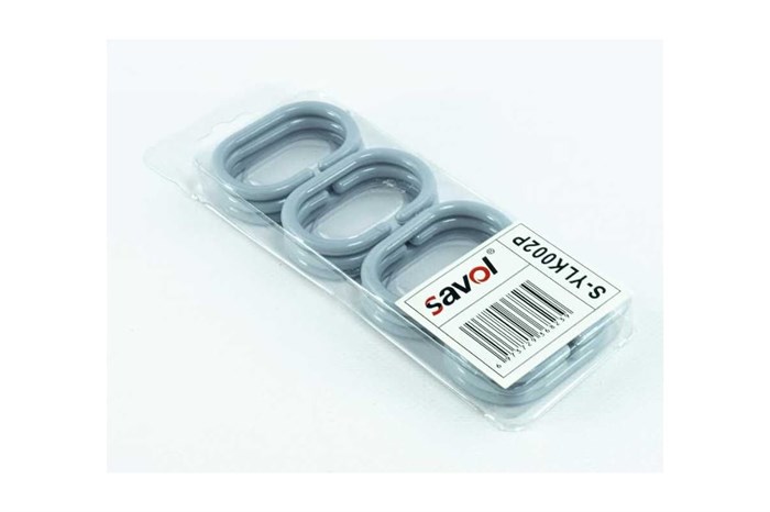 Кольца для шторы в ванную Savol (S-YLK002P) S-YLK002P - фото 183702