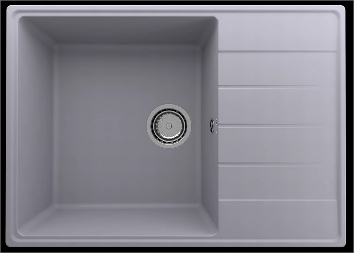 Мойка ULGRAN Quartz бетон (Prima 700-05) Prima 700-05 - фото 186995